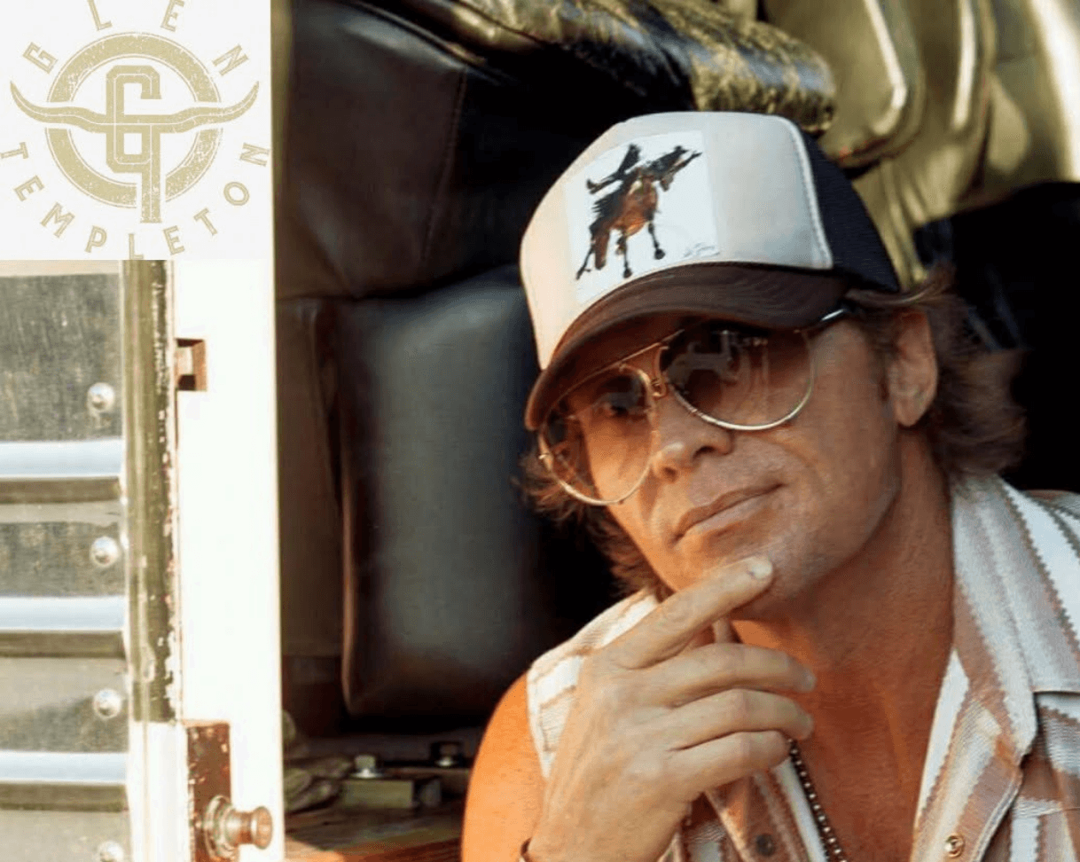 Glen Templeton concert artwork for The Legendary Coyote Store