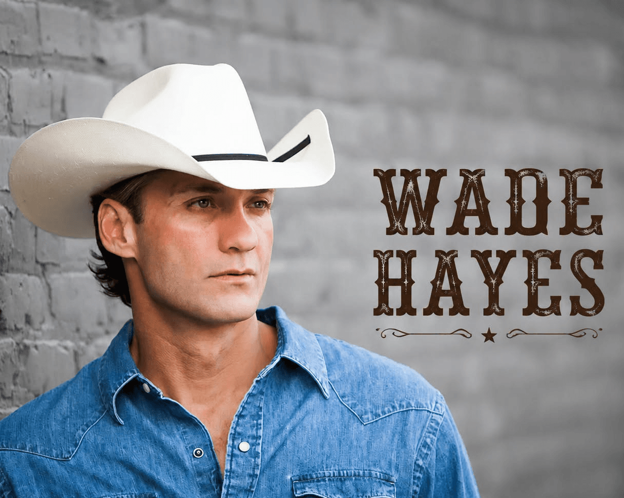Wade Hayes concert artwork for The Legendary Coyote Store